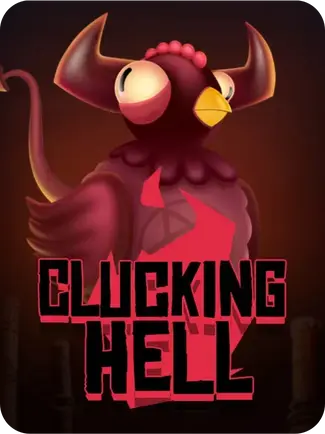 Slot Clucking Hell avec thème ferme et bonus multiplicateurs