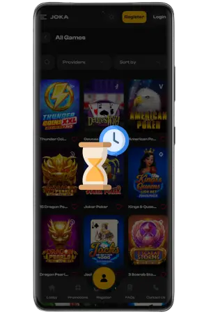 Confirmer l'e-mail à Joka Casino France
