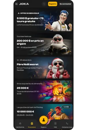 casino joka bonus promotions offres actives disponibles