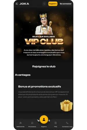 casino joka vip programme fidélité niveaux avantages